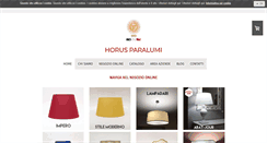 Desktop Screenshot of horusparalumi.com