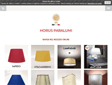 Tablet Screenshot of horusparalumi.com